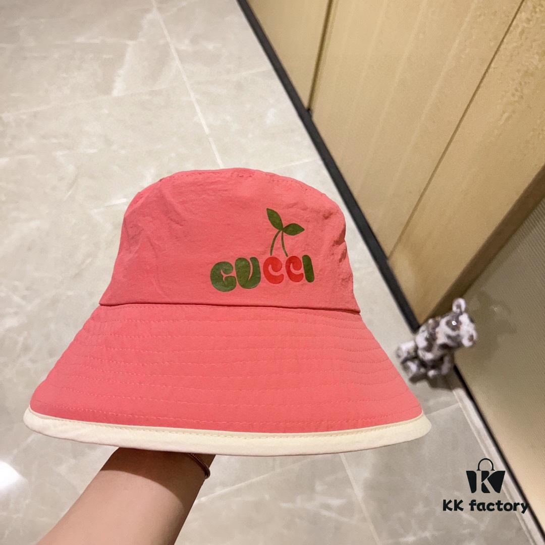 692fae9d99f2d84055c869ea GUCCI Unisex 2024 New Arrival Multicolor Candy-Tone Adjustable Fisherman Hat with Dust Bag