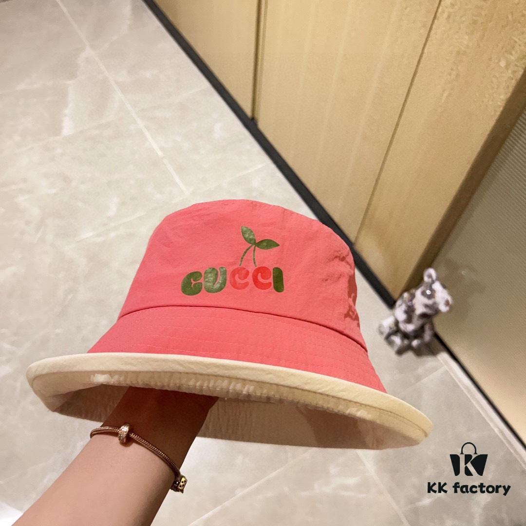 692fae9e99f2d84055c869eb GUCCI Unisex 2024 New Arrival Multicolor Candy-Tone Adjustable Fisherman Hat with Dust Bag