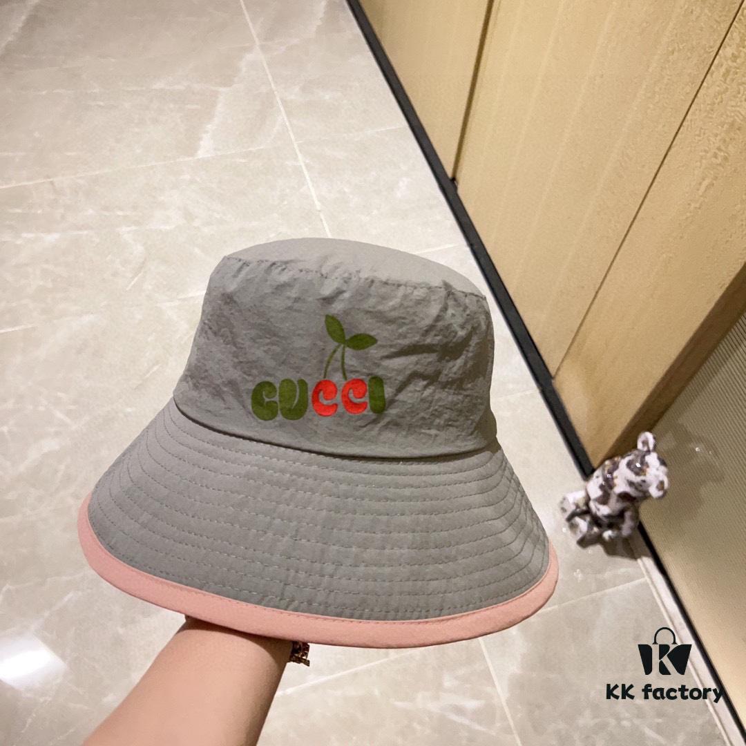 692faea099f2d84055c869ef GUCCI Unisex 2024 New Arrival Multicolor Candy-Tone Adjustable Fisherman Hat with Dust Bag