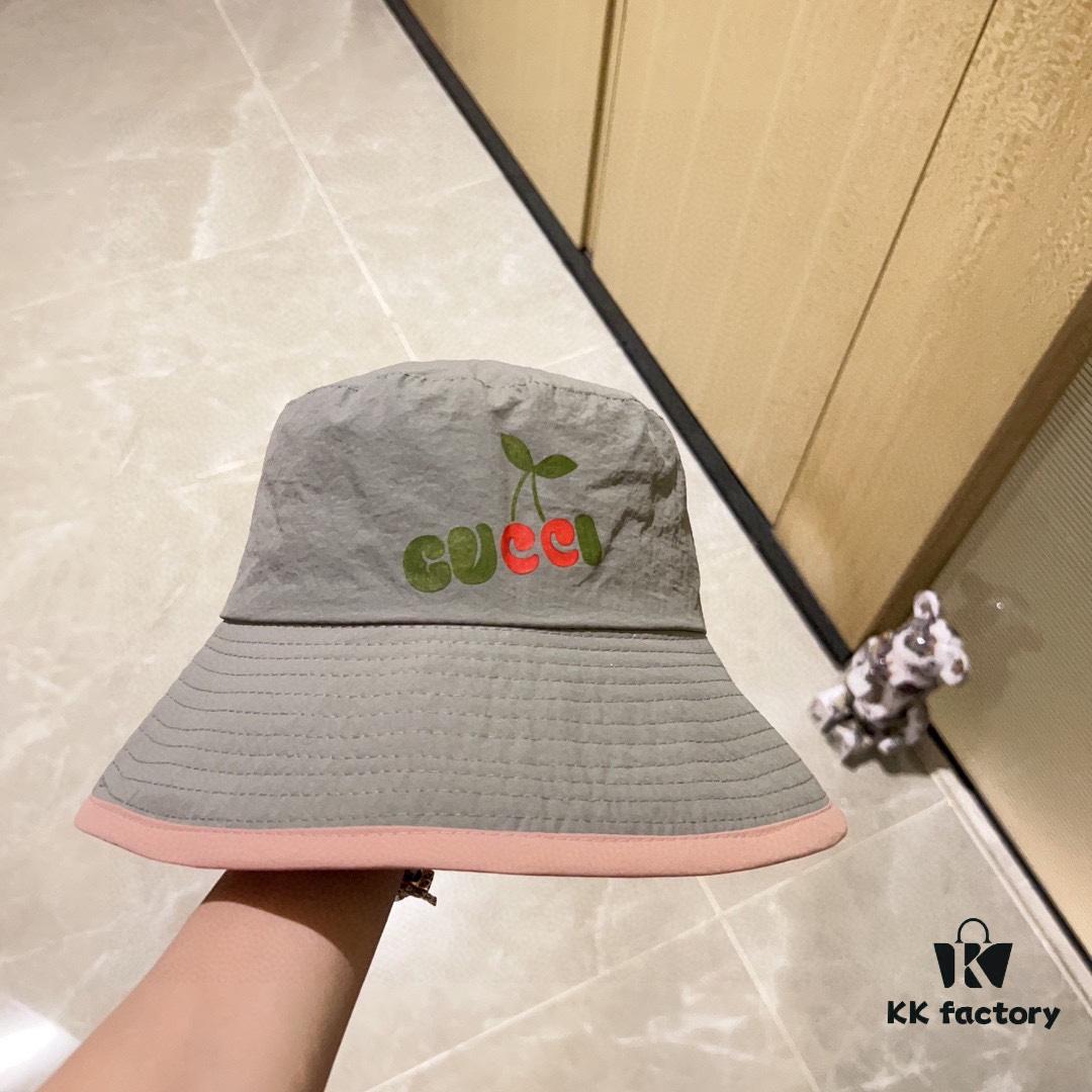 692faea199f2d84055c869f1 GUCCI Unisex 2024 New Arrival Multicolor Candy-Tone Adjustable Fisherman Hat with Dust Bag