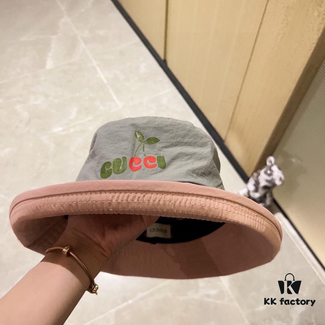 692faea299f2d84055c869f4 GUCCI Unisex 2024 New Arrival Multicolor Candy-Tone Adjustable Fisherman Hat with Dust Bag