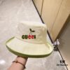 692faea599f2d84055c869f8 GUCCI Unisex 2024 New Arrival Color-Block Candy-Tone Adjustable Fisherman Hat with Dust Bag
