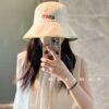 692faea699f2d84055c869fd GUCCI Unisex 2024 New Arrival Color-Block Candy-Tone Adjustable Fisherman Hat with Dust Bag