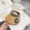 692faea999f2d84055c86a03 GUCCI Summer 2024 New Arrival Exclusive Patchwork Sun Hat with Open Top, Unisex Casual Streetwear Cap