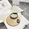 692faeac99f2d84055c86a0a GUCCI Summer 2024 New Arrival Exclusive Patchwork Sun Hat with Open Top, Unisex Casual Streetwear Cap