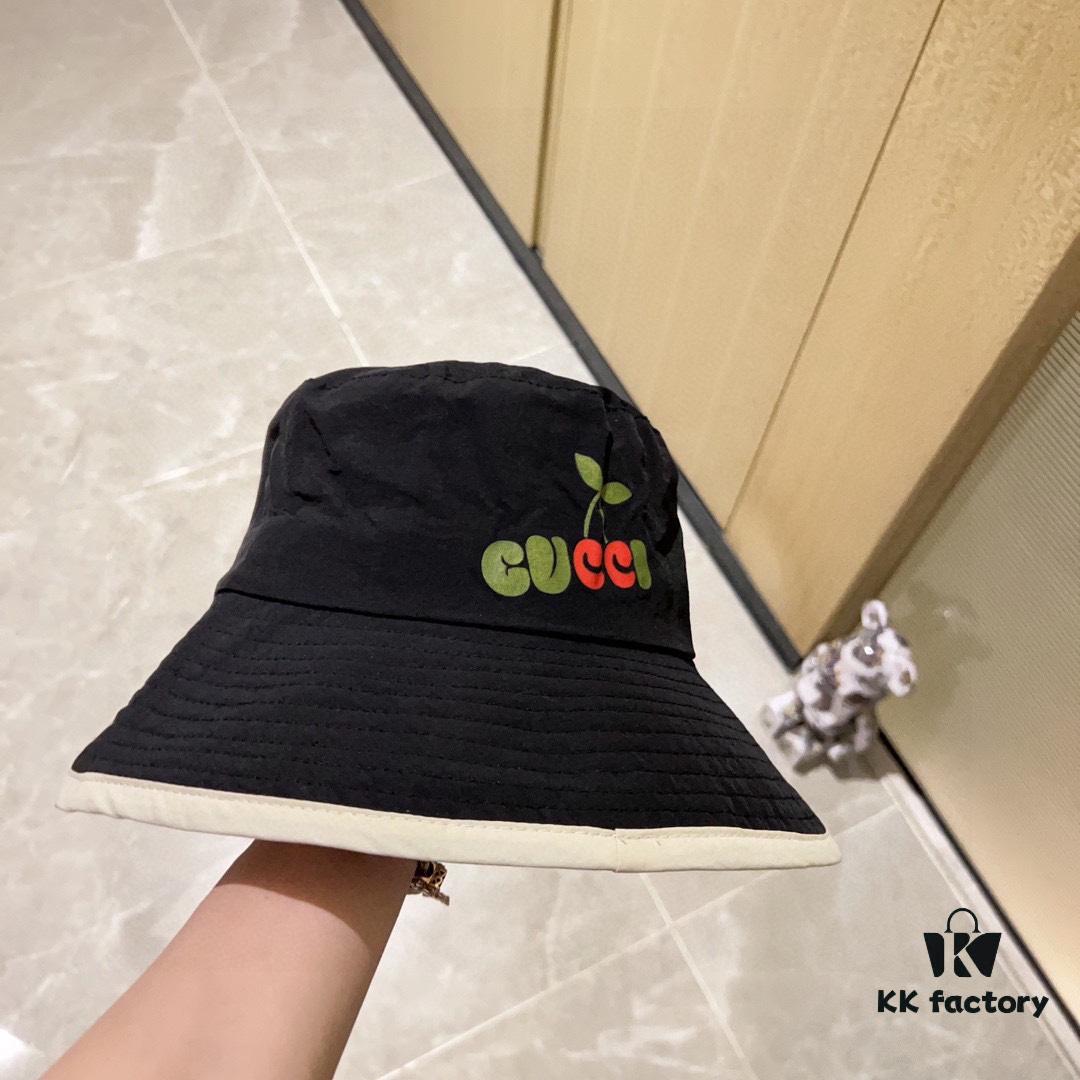 692faeb299f2d84055c86a17 GUCCI x Dust Bag Included 2024 New Arrival Color-Block Candy-Tone Unisex Fisherman Hat