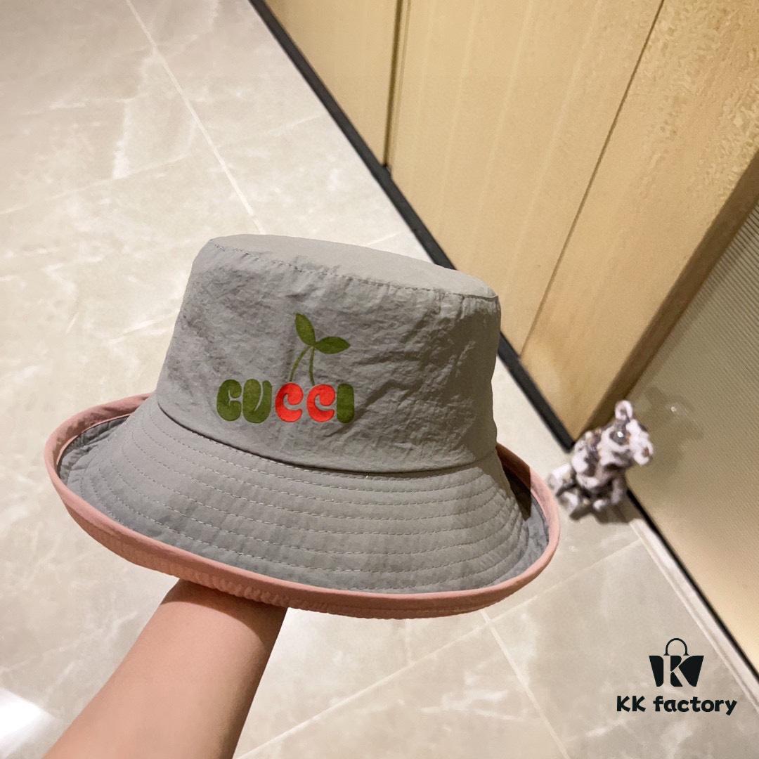 692faeb699f2d84055c86a20 GUCCI Unisex 2024 New Arrival Multicolor Candy-Tone Adjustable Fisherman Hat with Dust Bag