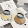 692faeb699f2d84055c86a22 GUCCI Xiangqi 2024 Summer New Arrivals Patchwork Rhinestone Sun Hat with Open Crown