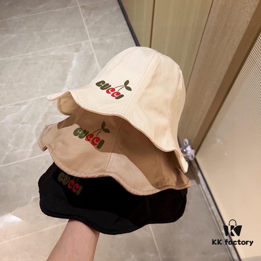 692faeed99f2d84055c86a7a GUCCI Wave-Brim Waterproof Fisherman Hat 2024 Spring/Summer Collection
