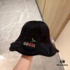 692faeee99f2d84055c86a7d GUCCI Wave-Brim Waterproof Smooth Surface Fisherman Hat 2024 Spring/Summer Collection