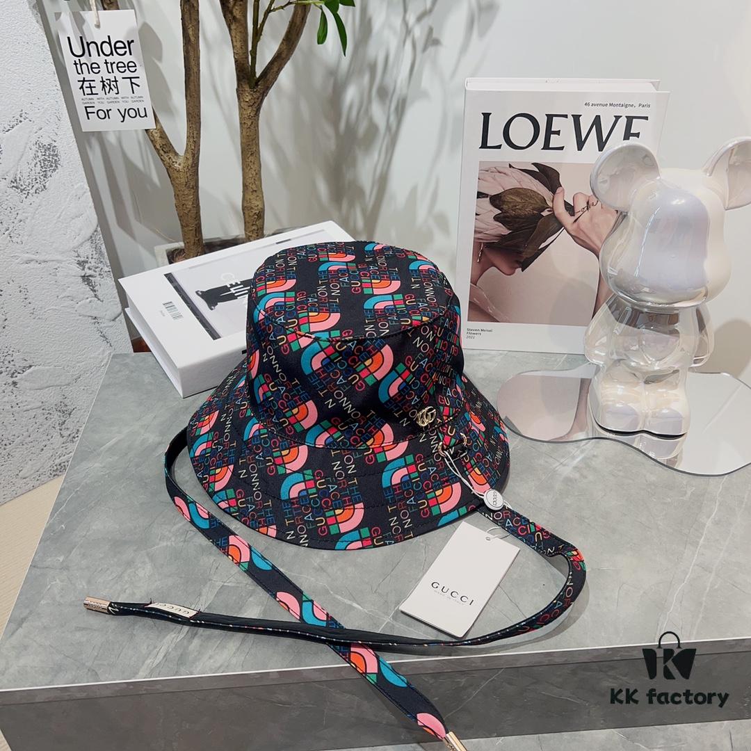 Gucci x The North Face Co-Branded Summer Lightweight Sun Protection Hat - Fashionable All-Match Fisherman, Baseball, and Knit Cap