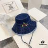 692faf3499f2d84055c86ada Gucci 2024 Spring New Arrival Denim Fisherman Hat, Unisex Trendy Style with Zodiac Dragon Year Design