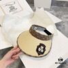 692faf3799f2d84055c86ae0 GUCCI Summer 2024 New Arrival Exclusive Patchwork Sun Hat with Open Top, Unisex Casual Streetwear Cap
