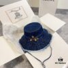 692faf3899f2d84055c86ae1 Gucci 2024 Spring New Arrival Denim Fisherman Hat, Unisex Trendy Style with Zodiac Dragon Year Design