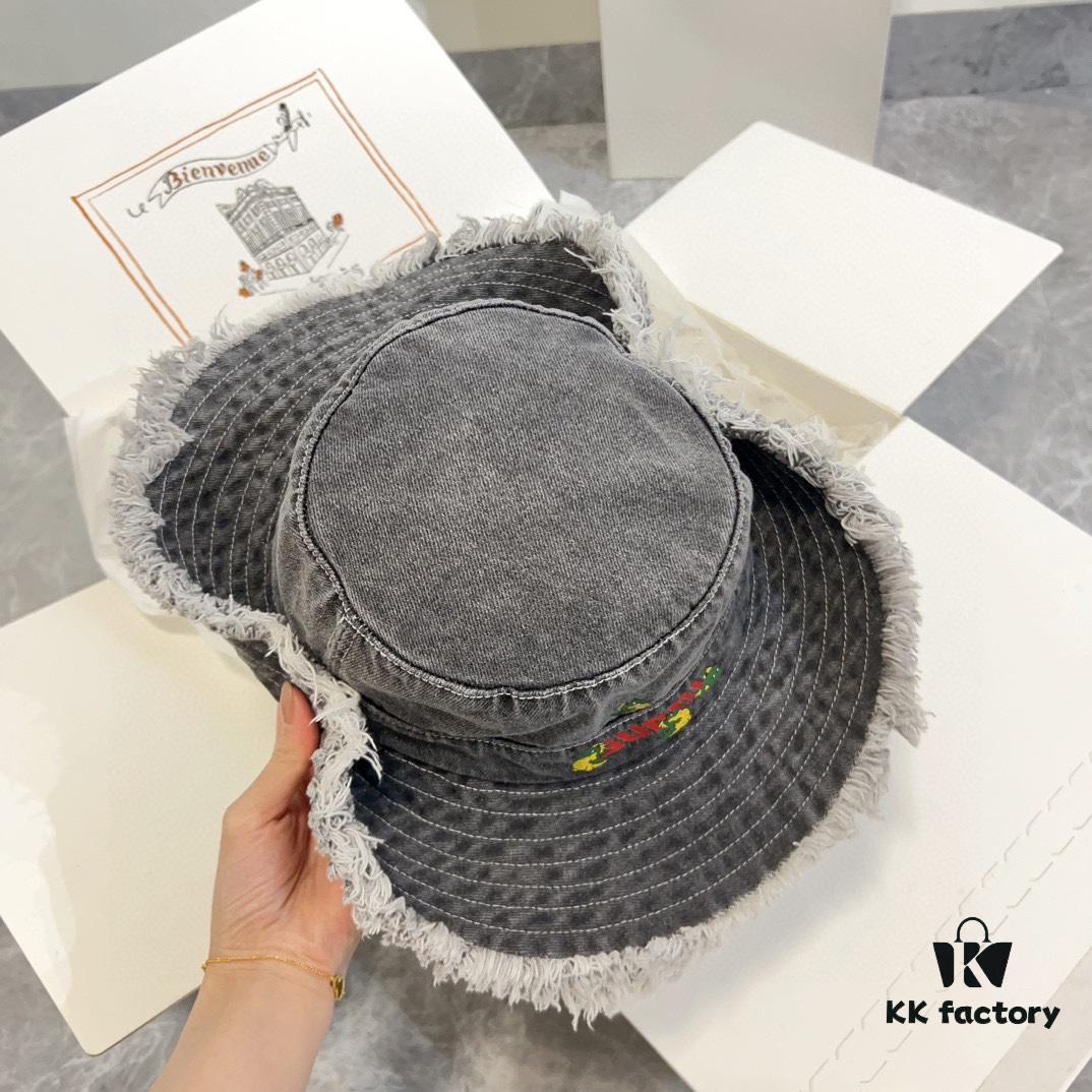 692faf4499f2d84055c86af7 Gucci 2024 Spring New Arrival Denim Fisherman Hat, Unisex Fashion Style