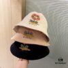 692faf5399f2d84055c86b0f Gucci 2024 New Spring/Summer Dome Flower Popular Bucket Hat