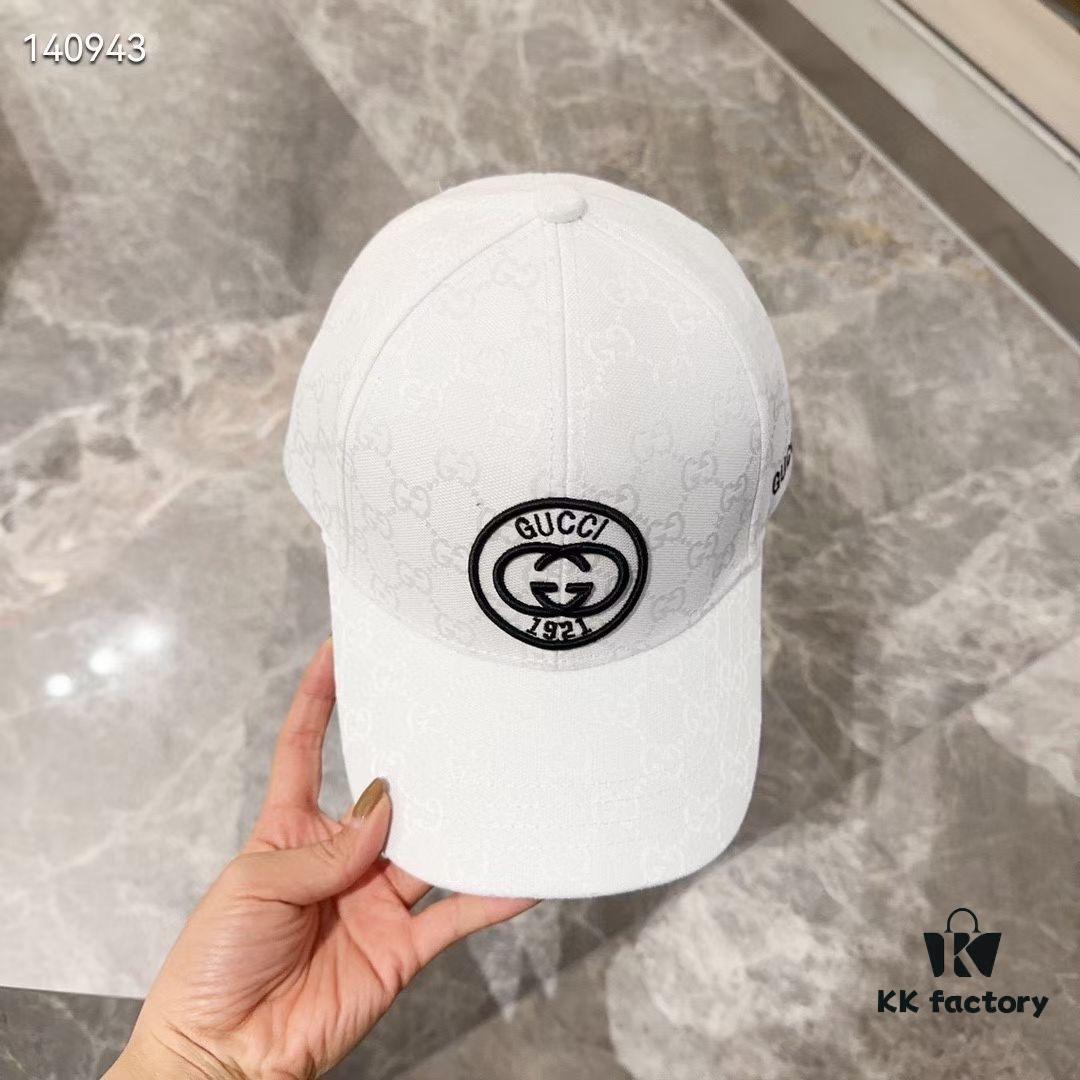 Special Price 💛 Comes with Dust Bag. [GUCCI] 2024 Spring/Summer New Embroidered Baseball Cap, Trendy Fisherman Hat, Knit Cap
