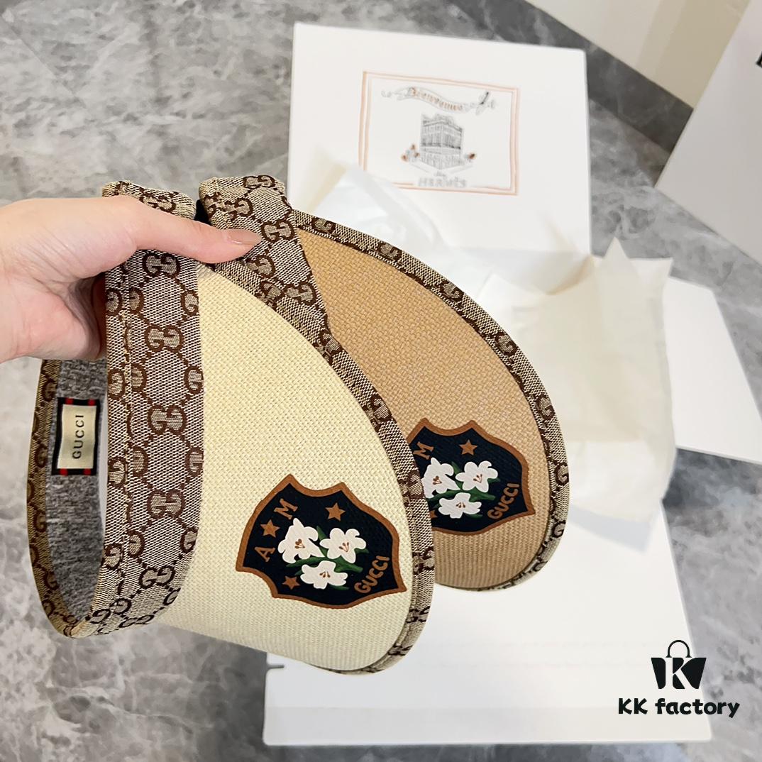 692faf6299f2d84055c86b32 GUCCI Summer 2024 New Arrival Exclusive Patchwork Sun Hat with Open Top – Unisex Casual Streetwear Cap, Fisherman Hat, Baseball Cap, Knit Hat
