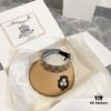 GUCCI x Summer 2024 New Arrival Exclusive Patchwork Sun Hat with Open Top, Unisex Casual Cap