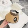 GUCCI x Summer 2024 New Arrival Exclusive Patchwork Sun Hat with Open Top, Unisex Casual Cap