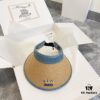 692faf6e99f2d84055c86b4b GUCCI Summer 2024 New Arrival Patchwork Rhinestone Sun Hat with Dust Bag