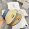 692faf7099f2d84055c86b4e GUCCI Summer 2024 New Arrival Patchwork Rhinestone Sun Hat with Dust Bag