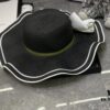 692faf9399f2d84055c86b96 Special Price 💛 With Dust Bag 【Gucci】2024 New Wide-Brimmed Ruffled Bow Straw Hat