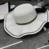 692faf9599f2d84055c86b98 Special Price 💛 With Dust Bag 【Gucci】2024 New Wide-Brimmed Ruffled Bow Straw Hat
