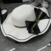 692faf9599f2d84055c86b9a Special Price 💛 With Dust Bag 【Gucci】2024 New Wide-Brimmed Ruffled Bow Straw Hat