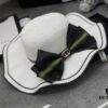 692faf9699f2d84055c86b9b Special Price 💛 With Dust Bag 【Gucci】2024 New Wide-Brimmed Ruffled Bow Straw Hat