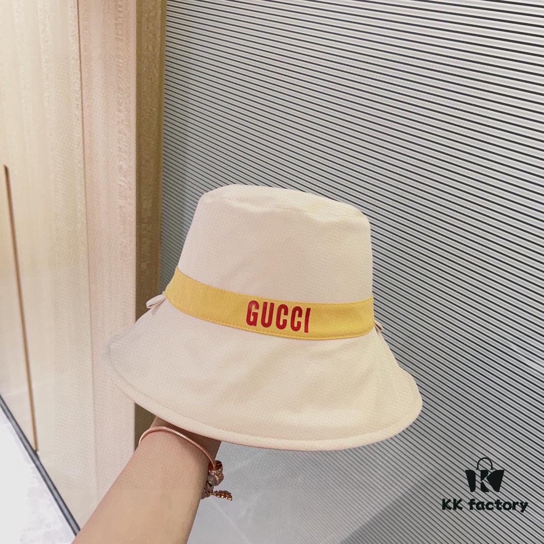 692fafa699f2d84055c86bba Gucci x Luxe 2024 New Reversible Deer Print Fisherman Hat with Dust Bag