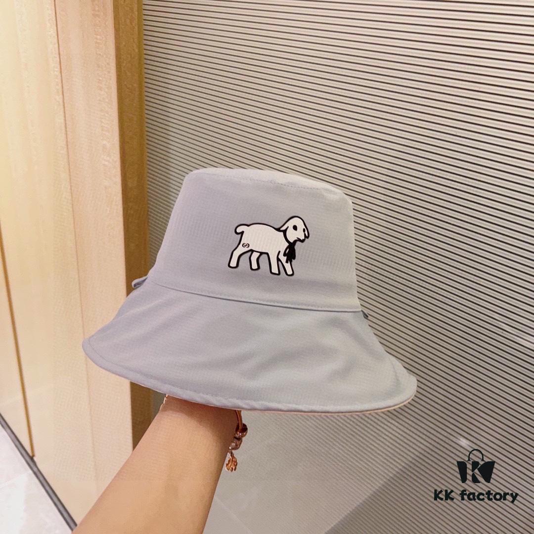 692fafaa99f2d84055c86bbf Gucci x Little Deer 2024 New Arrival Reversible Fisherman Hat with Dust Bag