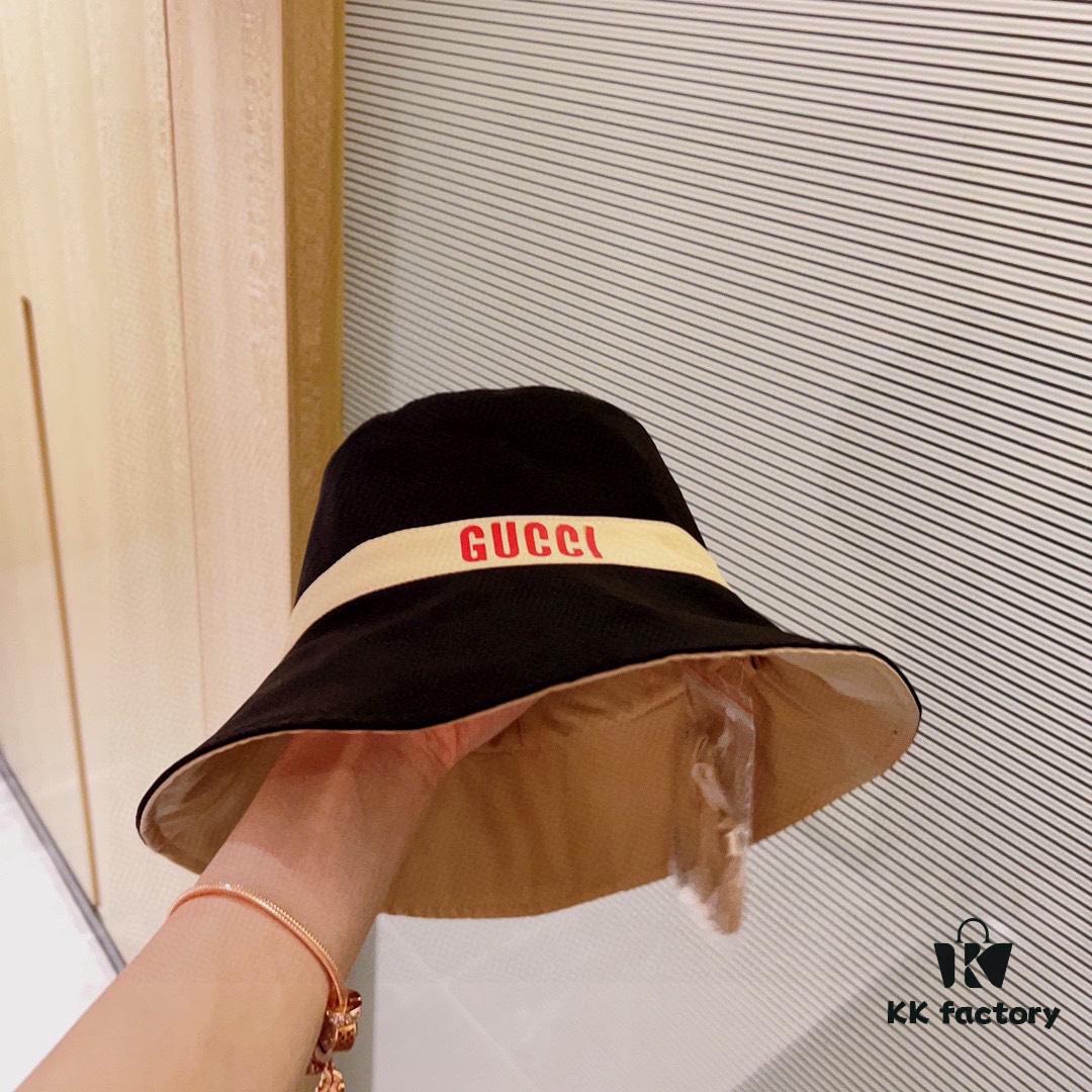 692fafb099f2d84055c86bc7 Gucci x Little Deer 2024 New Arrival Reversible Fisherman Hat with Dust Bag
