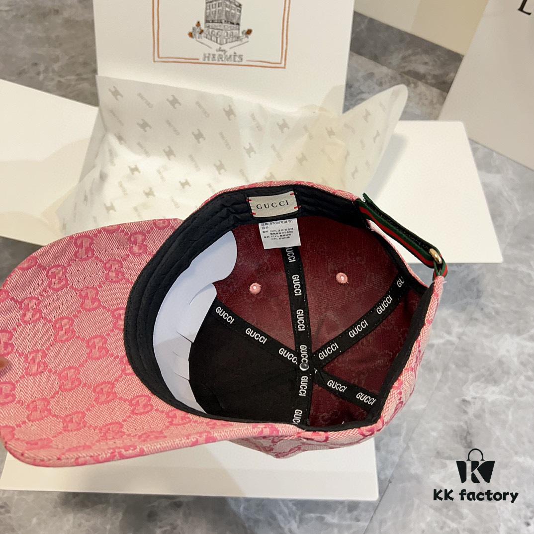 Special Price 💛 With Dust Bag. [GUCCI] 2024 Spring Collection Heavy Embroidered Baseball Cap, Classic Counter Style Unisex Fisherman Beanie