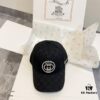 Special Price 💛 Comes with Dust Bag. [GUCCI] 2024 Spring/Summer New Arrival Heavy Embroidered Baseball Cap, Classic Counter Style, Unisex Fisherman Knit Hat
