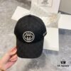 Special Price 💛 Comes with Dust Bag. [GUCCI] 2024 Spring/Summer New Arrival Heavy Embroidered Baseball Cap, Classic Counter Style, Unisex Fisherman Knit Hat