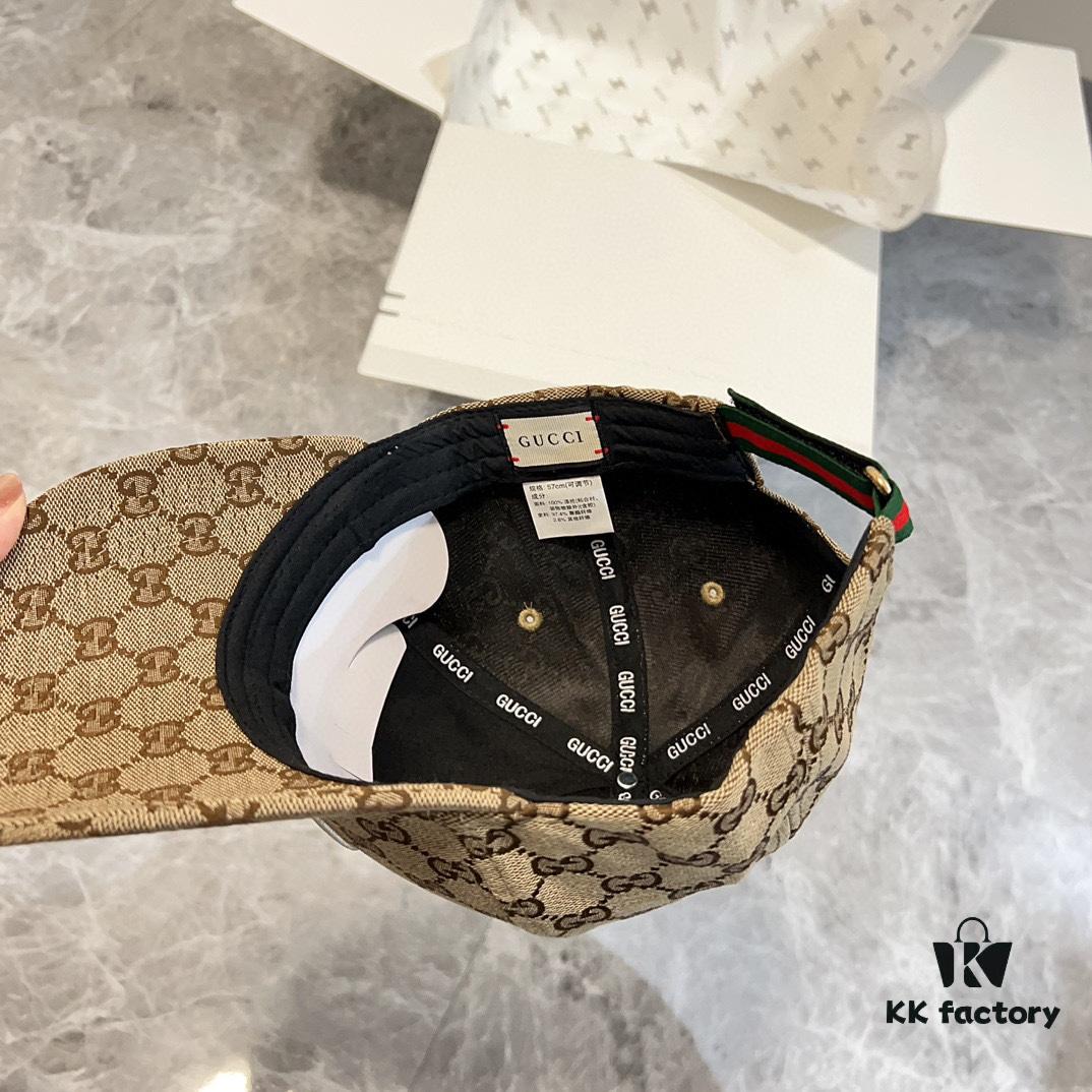 692fafc399f2d84055c86bf1 GUCCI Gucci 2024 Spring Collection Heavy Embroidery Baseball Cap, Classic Unisex Style with Dust Bag