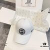 Special Price 💛 Comes with Dust Bag. [GUCCI] 2024 Spring/Summer New Arrival Heavy Embroidered Baseball Cap, Classic Counter Style, Unisex Fisherman Knit Hat