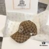 Special Price 💛 Comes with Dust Bag. [GUCCI] 2024 Spring/Summer New Heavy Embroidery Baseball Cap, Classic Counter Style Unisex Fisherman Cap Knit Hat
