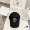 Special Price 💛 With Dust Bag. [GUCCI] 2024 Spring Collection Heavy Embroidered Baseball Cap, Classic Counter Style Unisex Hat, Fisherman Cap, Knit Cap
