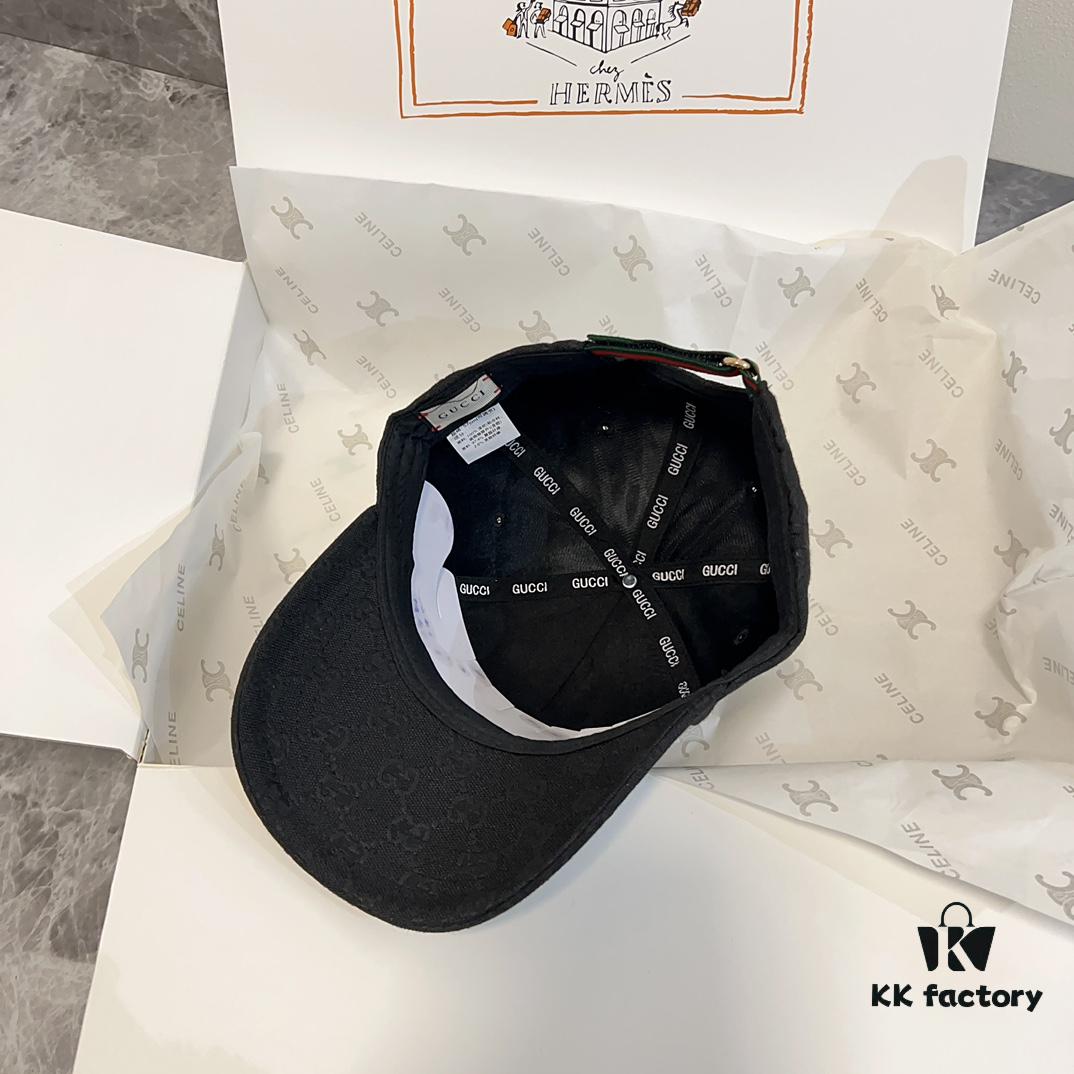 Special Price 💛 With Dust Bag. [GUCCI] 2024 Spring Collection Heavy Embroidered Baseball Cap, Classic Counter Style Unisex Hat, Fisherman Cap, Knit Cap