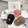 Special Price 💛 With Dust Bag. [GUCCI] 2024 Spring Collection Heavy Embroidered Baseball Cap, Classic Store Model Unisex Fisherman Cap Knit Hat
