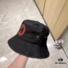 692faff999f2d84055c86c58 GUCCI 2024 New Denim Distressed Unisex Fisherman Hat with Dust Bag