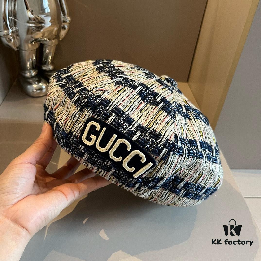 Gucci Fall/Winter New Arrival Beret, Head Circumference 57cm