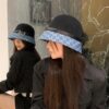 692fb03a99f2d84055c86cb3 Gucci 2023 Fall/Winter New Wool Hat, Felt Fedora with Back Slit Design and Premium Leather Band, Custom Luxury Hat, 100% Wool, Head Circumference 57cm