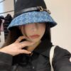 692fb03b99f2d84055c86cb5 Gucci 2023 Fall/Winter New Wool Hat, Felt Fedora with Back Slit Design and Premium Leather Band, Custom Luxury Hat, 100% Wool, Head Circumference 57cm