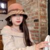 692fb03f99f2d84055c86cbe Gucci 2023 Fall/Winter New Arrival Wool Hat, Felt Fedora with Back Slit Design and Premium Leather Band, High-End Tailoring, 100% Wool, Head Circumference 57cm
