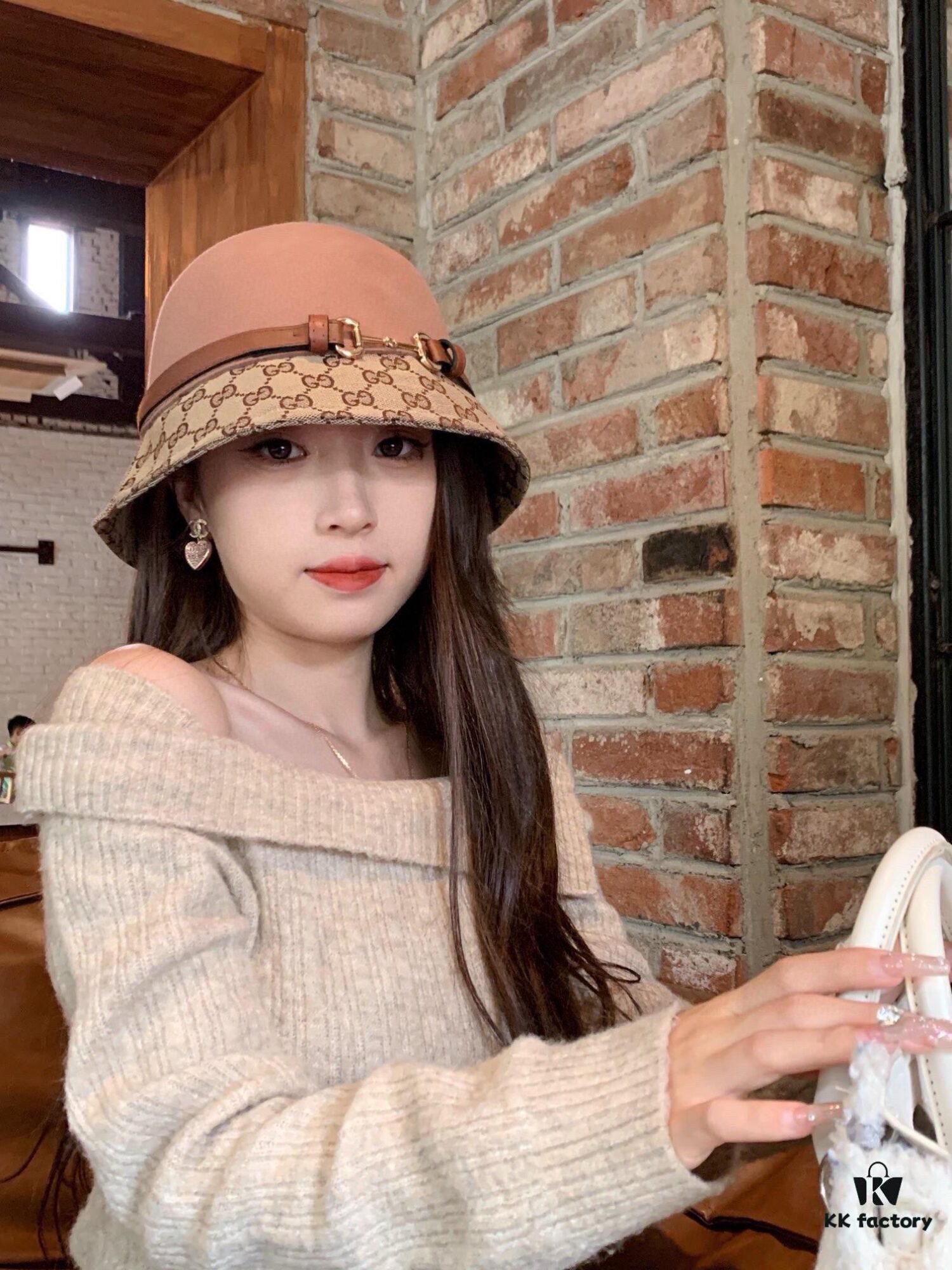 692fb03f99f2d84055c86cbe Gucci 2023 Fall/Winter New Arrival Wool Hat, Felt Fedora with Back Slit Design and Premium Leather Band, High-End Tailoring, 100% Wool, Head Circumference 57cm