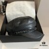 Gucci New Style Peaked Military Cap, Head Circumference 57cm