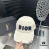 692fb05999f2d84055c86cf7 Dior - New Arrival Distressed Washed Cotton Baseball Cap, Stylish and Trendy Unisex Design